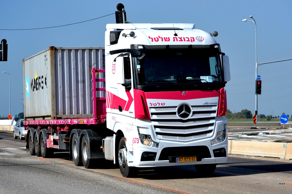 Израиль, № 67-573-32 — Mercedes-Benz Actros ('2011)