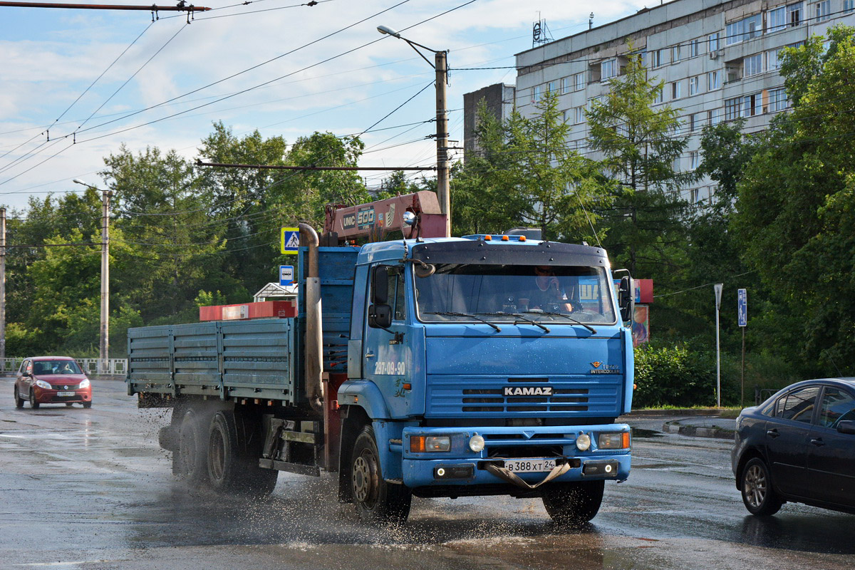 Красноярский край, № В 388 ХТ 24 — КамАЗ-65117-62