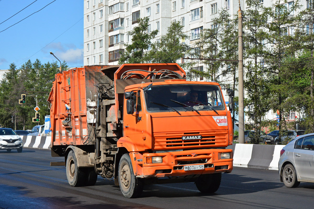 Красноярский край, № Р 803 ВУ 124 — КамАЗ-53605-62