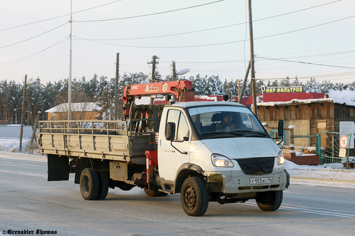 Саха (Якутия), № Т 155 КС 14 — ГАЗ-331061 "Валдай"