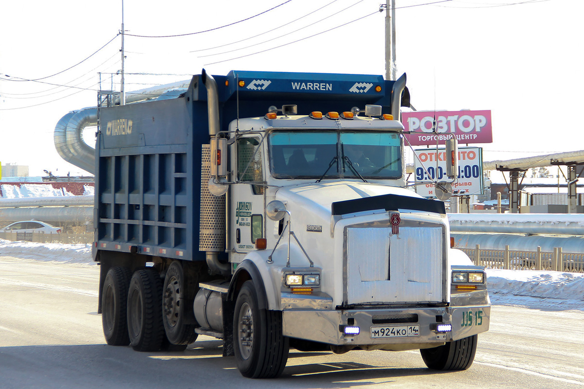 Саха (Якутия), № М 924 КО 14 — Kenworth T800