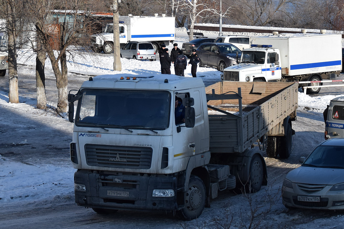 Волгоградская область, № А 791 МК 134 — МАЗ-5440B5