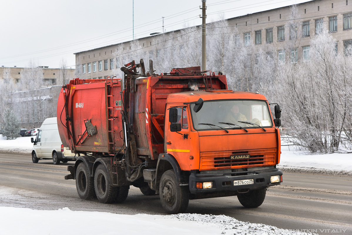 Архангельская область, № М 876 СО 29 — КамАЗ-65115-62