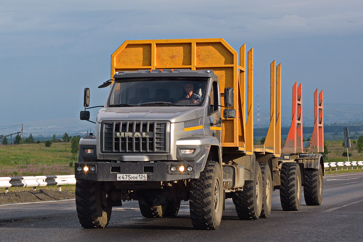 Красноярский край, № К 475 НН 124 — Урал NEXT 4320-74