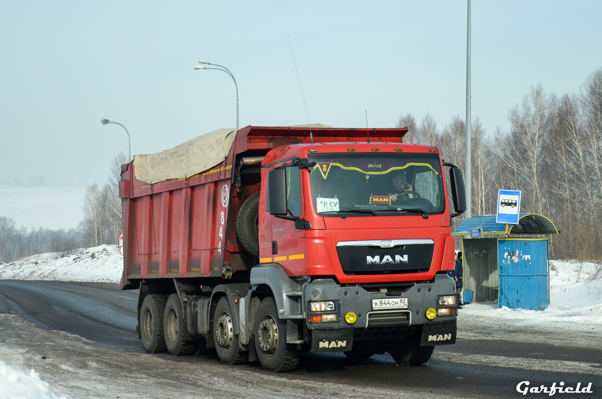 Кемеровская область, № К 844 ОН 82 — MAN TGS ('2007) 41.440