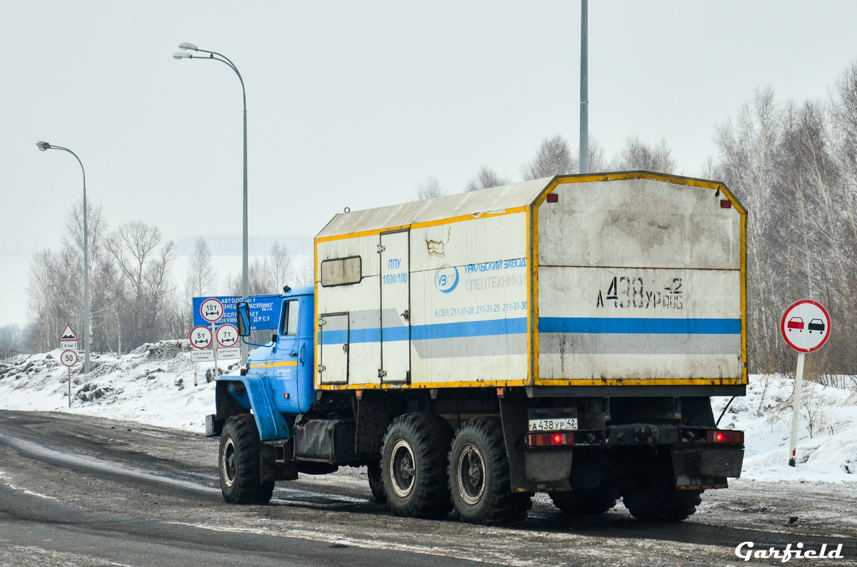 Кемеровская область, № А 438 УР 42 — Урал-4320-40