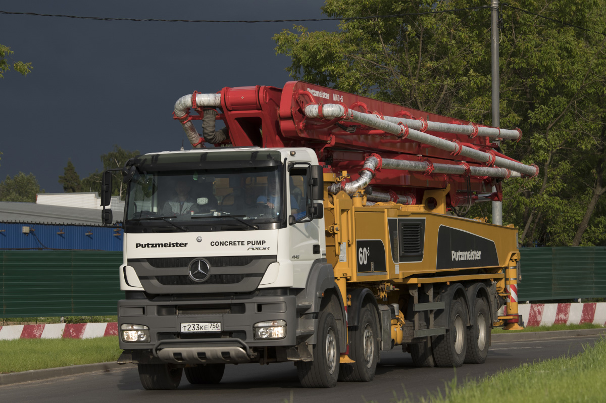 Московская область, № Т 233 КЕ 750 — Mercedes-Benz Axor 4140