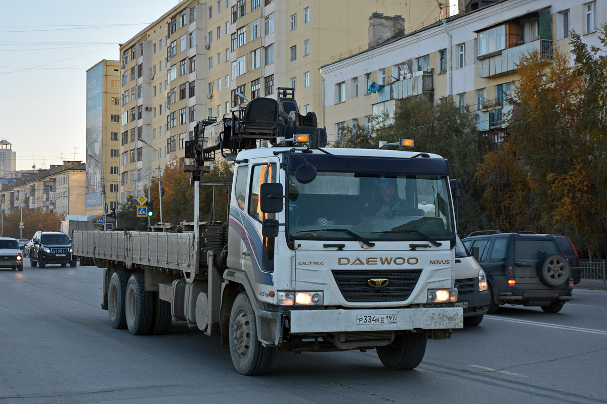 Саха (Якутия), № Р 334 КЕ 197 — Daewoo Novus