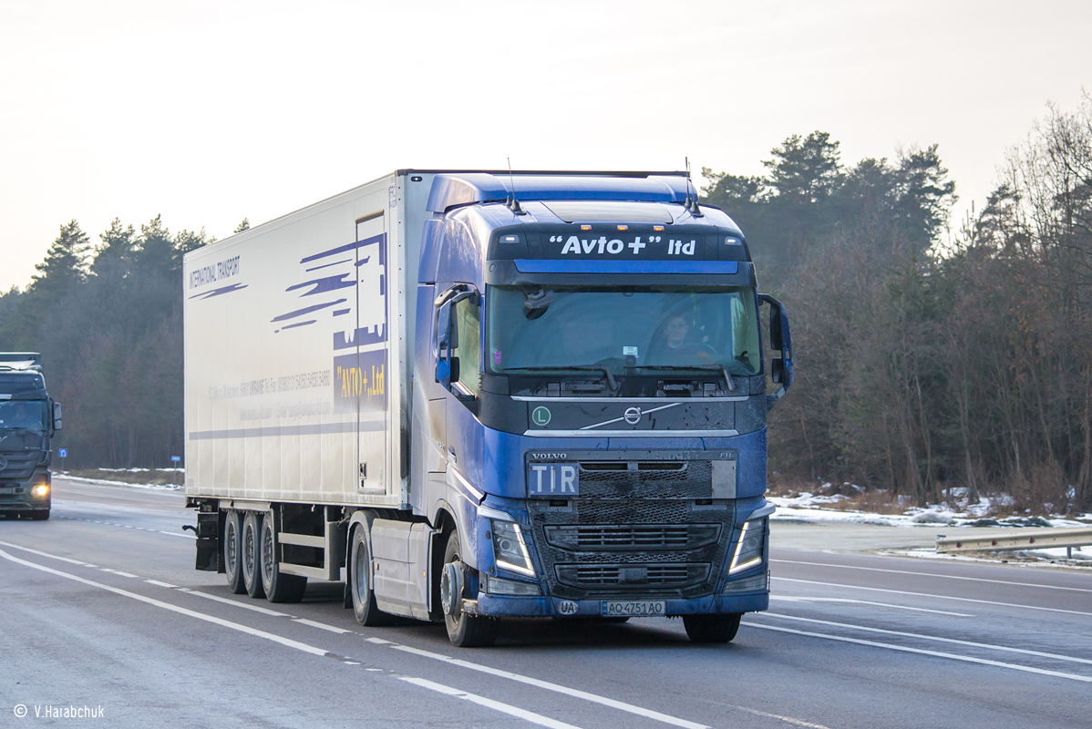 Закарпатская область, № АО 4751 АО — Volvo ('2012) FH.460