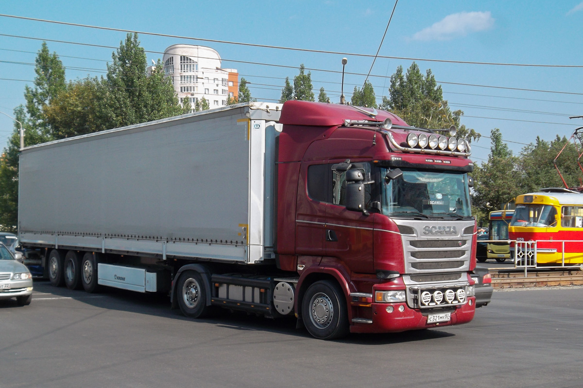 Нижегородская область, № С 321 МУ 52 — Scania ('2013, общая модель)