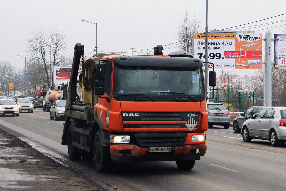 Калининградская область, № О 495 ВУ 39 — DAF CF75 FT