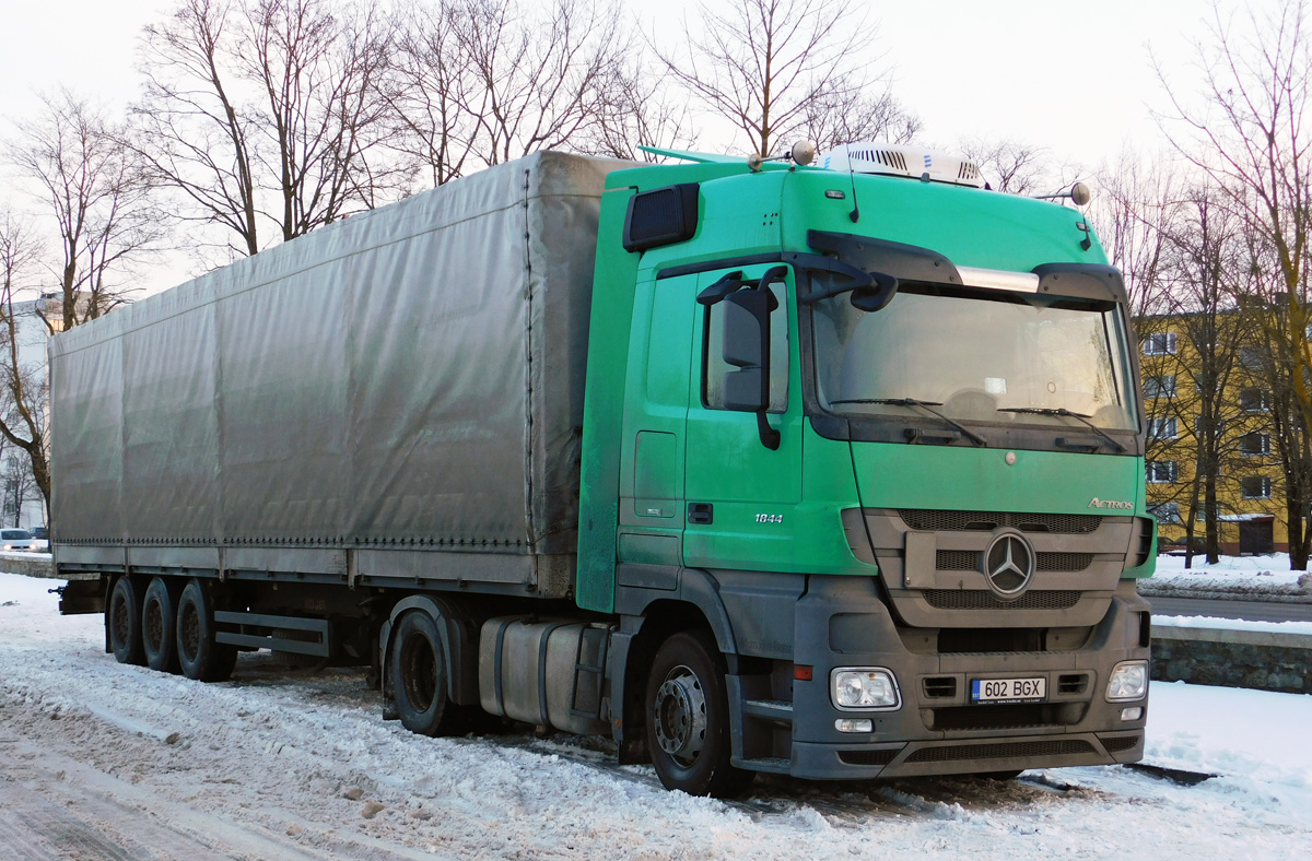 Эстония, № 602 BGX — Mercedes-Benz Actros ('2009) 1844