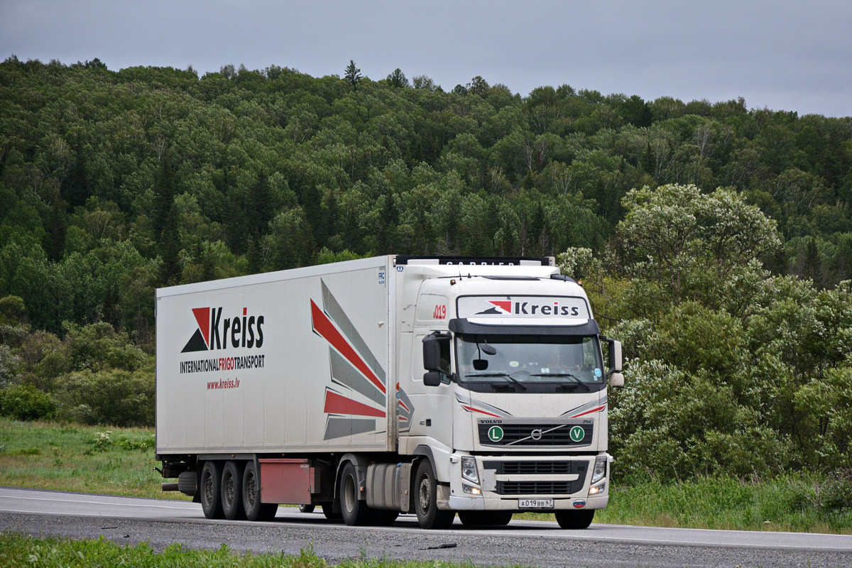 Смоленская область, № А 019 ВВ 67 — Volvo ('2008) FH.460