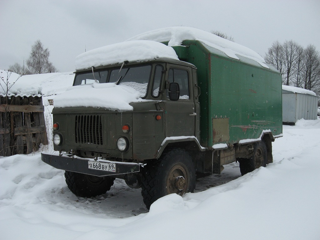 Тверская область, № Х 668 ВУ 69 — ГАЗ-66 (общая модель)