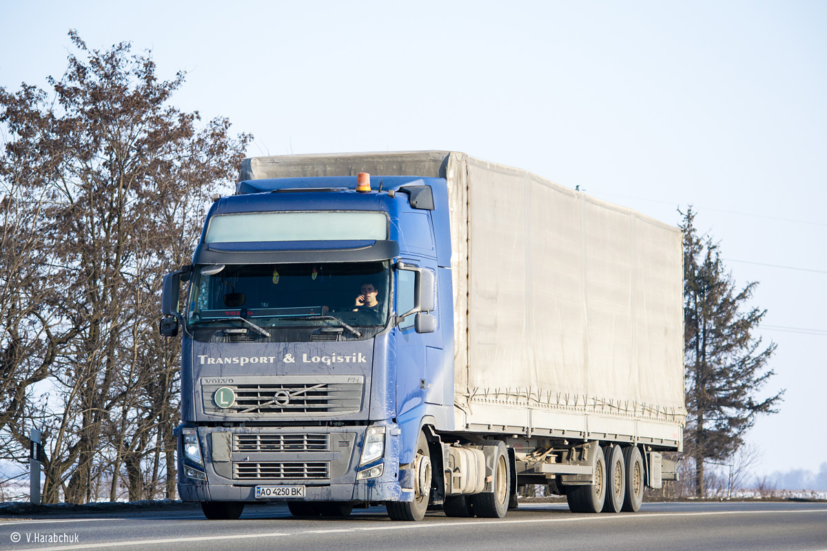 Закарпатская область, № АО 4250 ВК — Volvo ('2008) FH.460