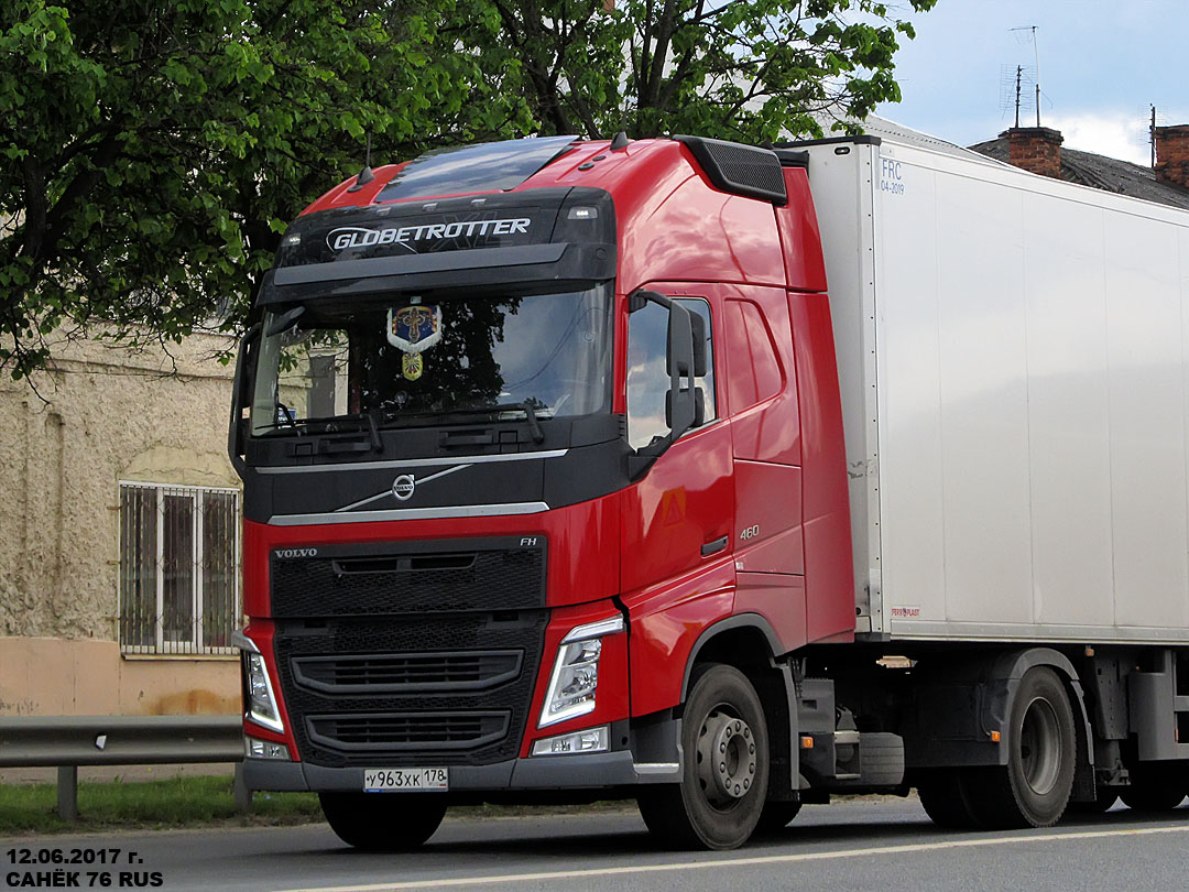 Санкт-Петербург, № У 963 ХК 178 — Volvo ('2012) FH.460