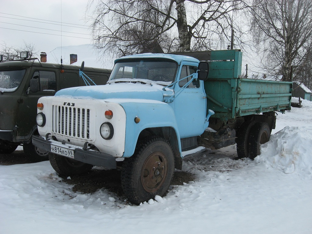 Тверская область, № Н 814 КО 69 — ГАЗ-53-02