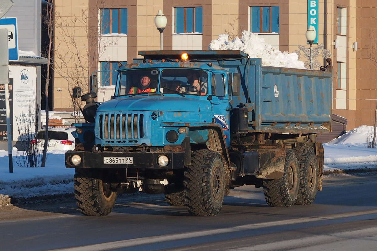 Ханты-Мансийский автоном.округ, № О 865 ТТ 86 — Урал-4320-40