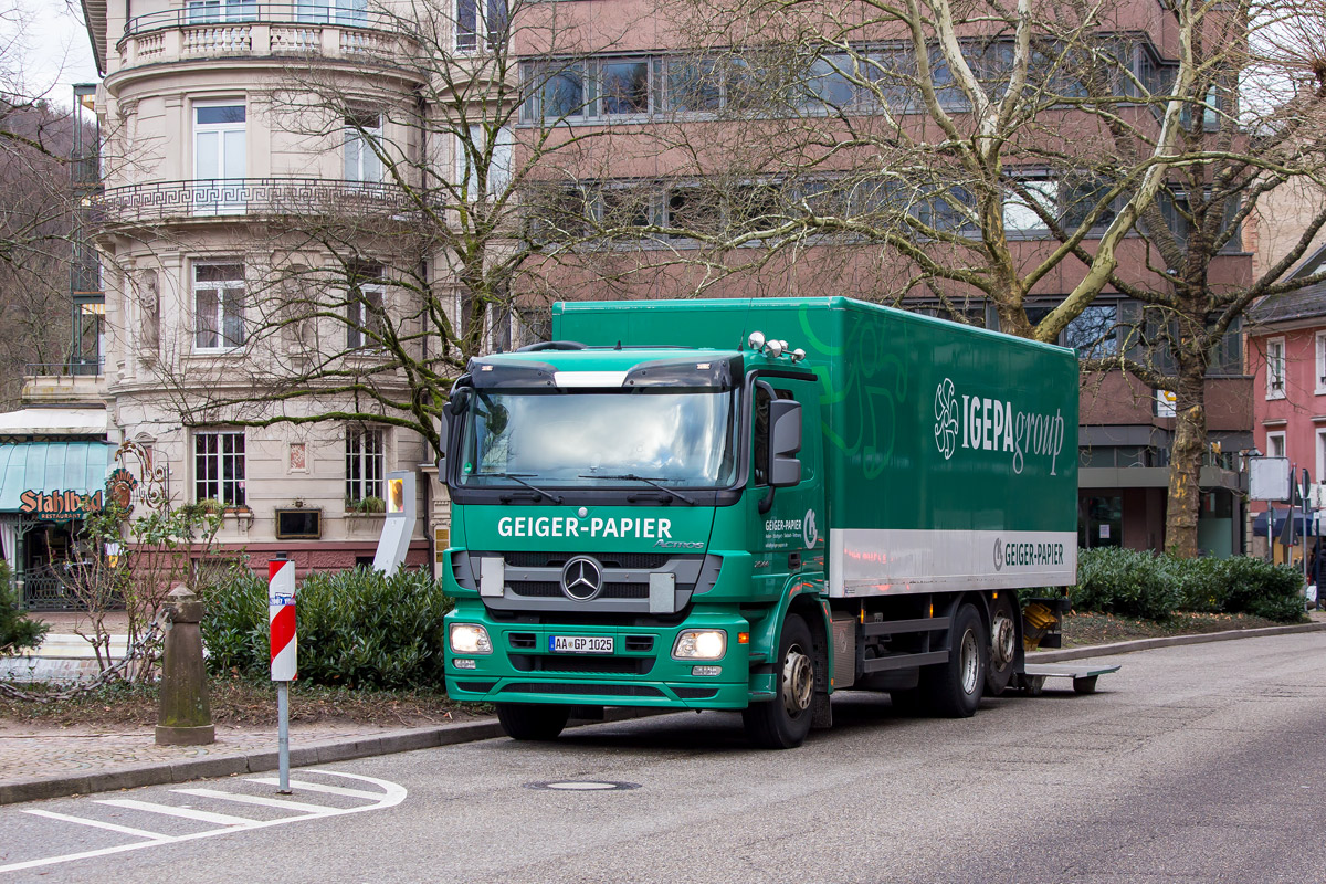 Германия, № AA-GP 1025 — Mercedes-Benz Actros ('2009) 2544