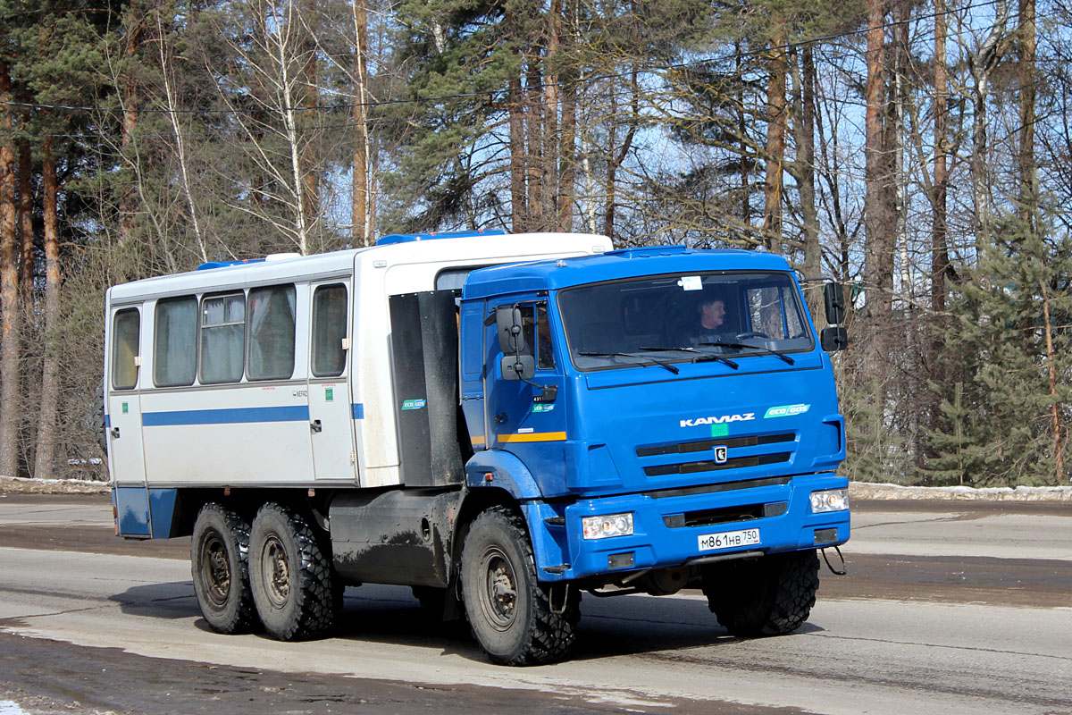 Московская область, № М 861 НВ 750 — КамАЗ-43114-30