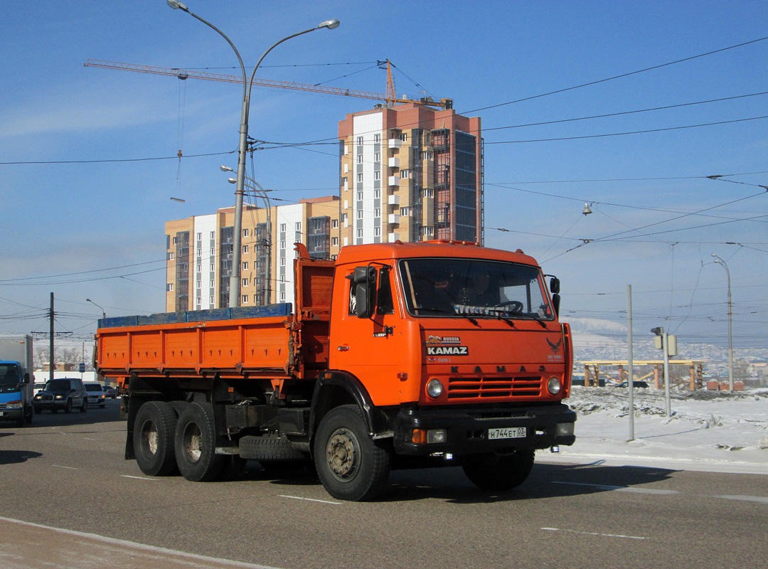 Бурятия, № Н 744 ЕТ 03 — КамАЗ-65115-15 [65115R]