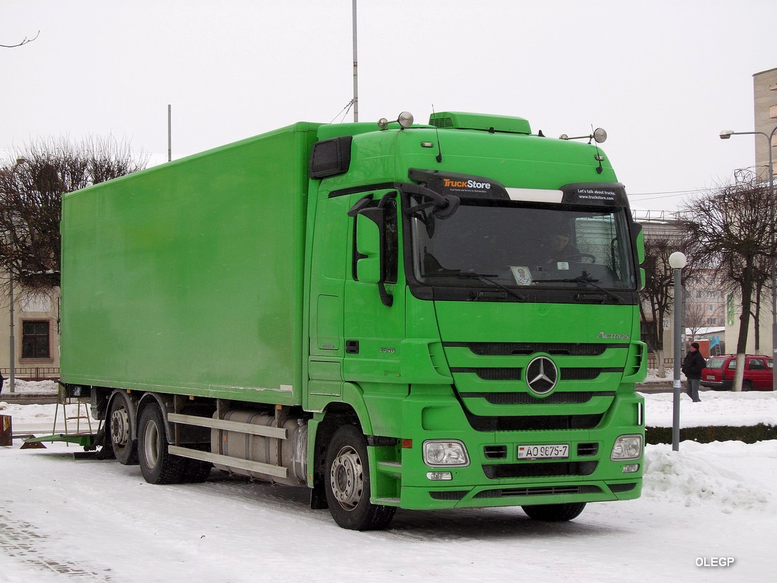 Минск, № АО 9675-7 — Mercedes-Benz Actros ('2009)