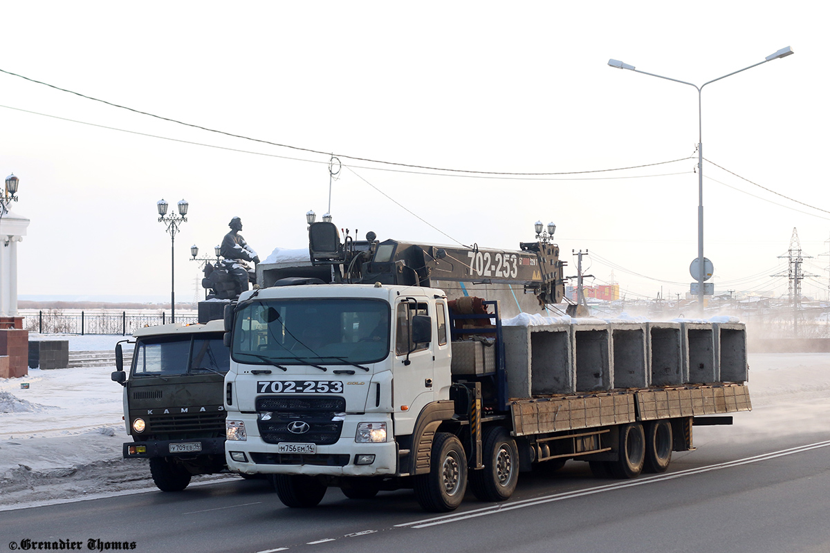 Саха (Якутия), № М 756 ЕМ 14 — Hyundai Power Truck HD320