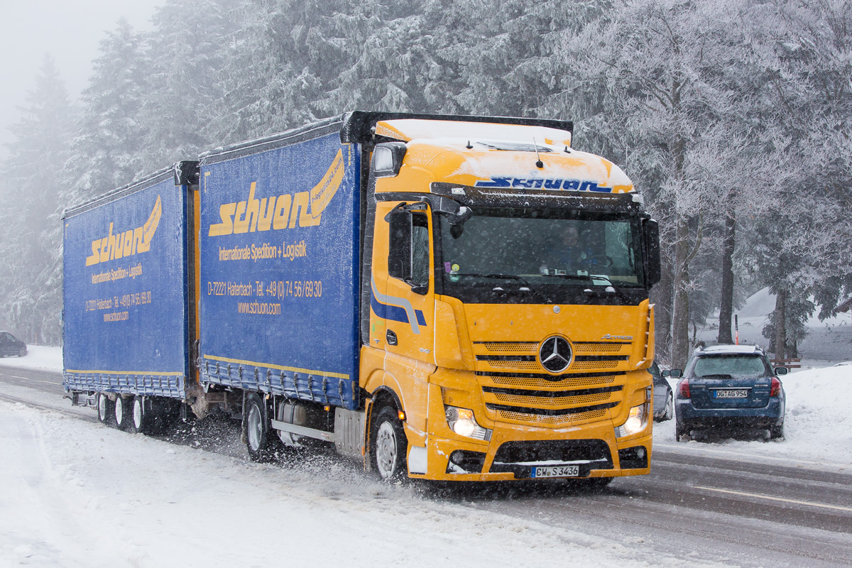 Германия, № CW-S3436 — Mercedes-Benz Actros ('2011) 1842