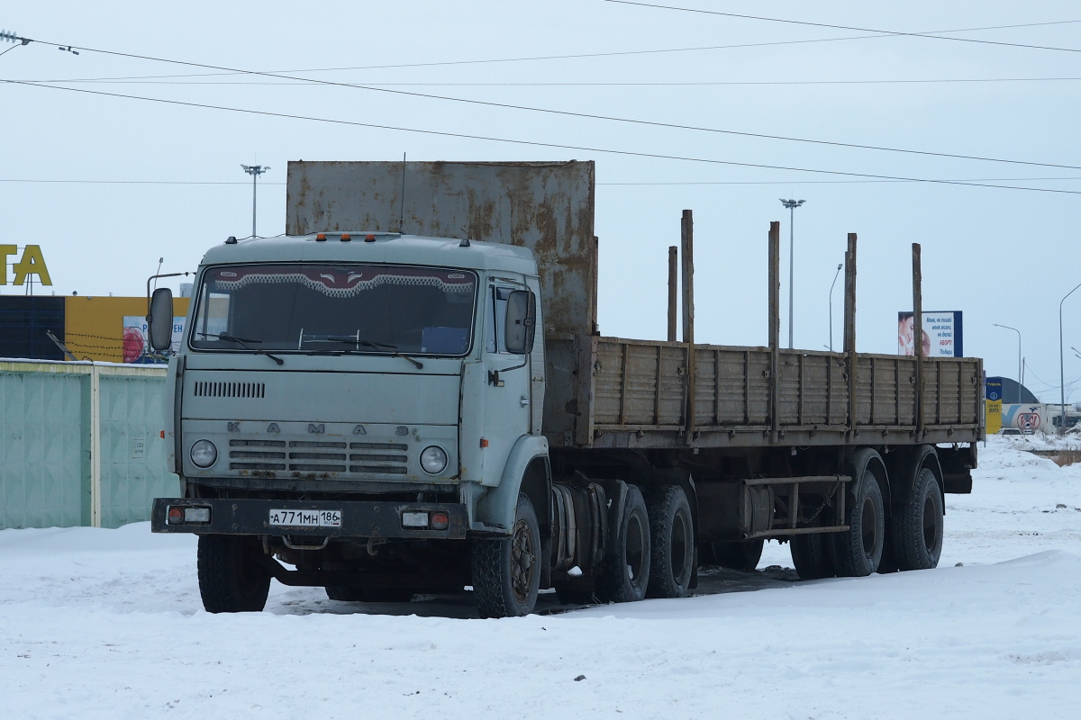 Ханты-Мансийский автоном.округ, № А 771 МН 186 — КамАЗ-54112