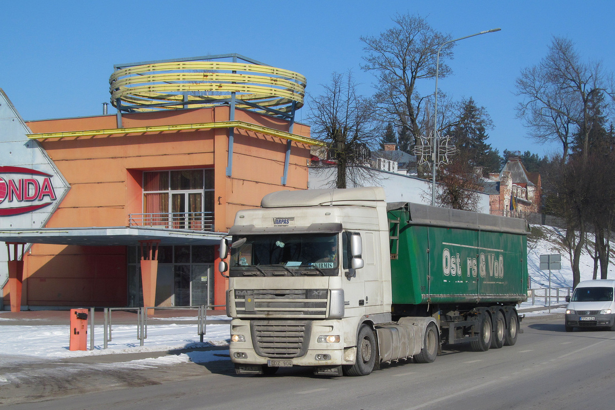 Литва, № COZ 904 — DAF XF105 FT