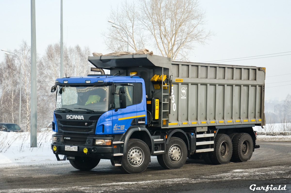 Кемеровская область, № Е 530 УС 154 — Scania ('2011) P400