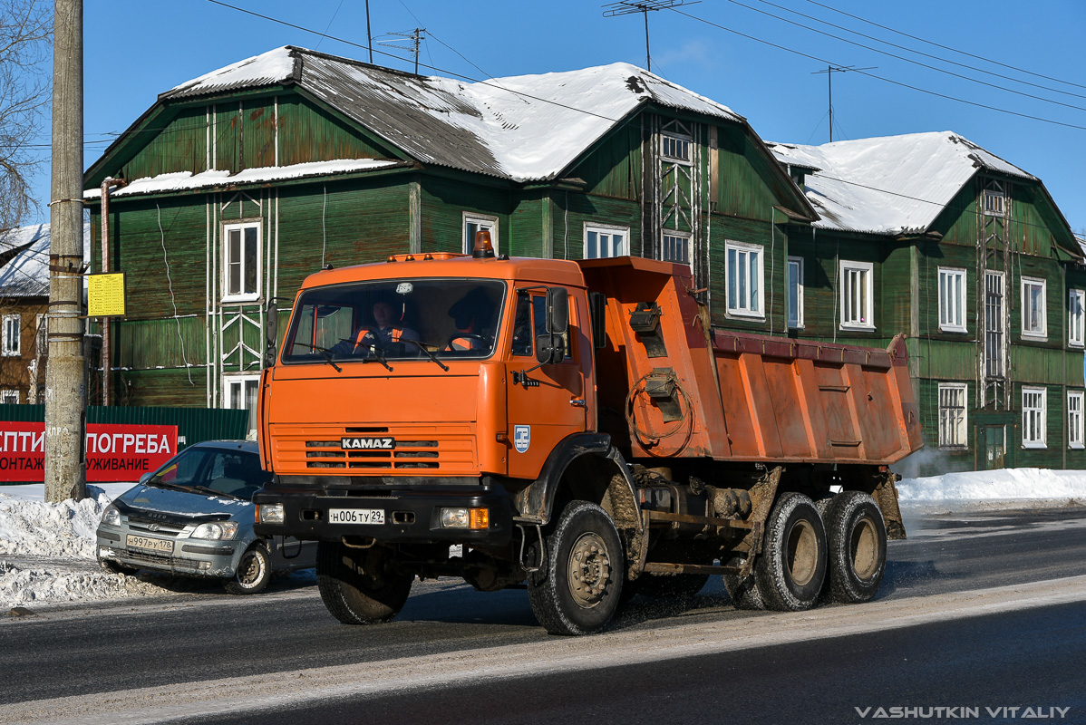 Архангельская область, № Н 006 ТУ 29 — КамАЗ-65111 [651110]