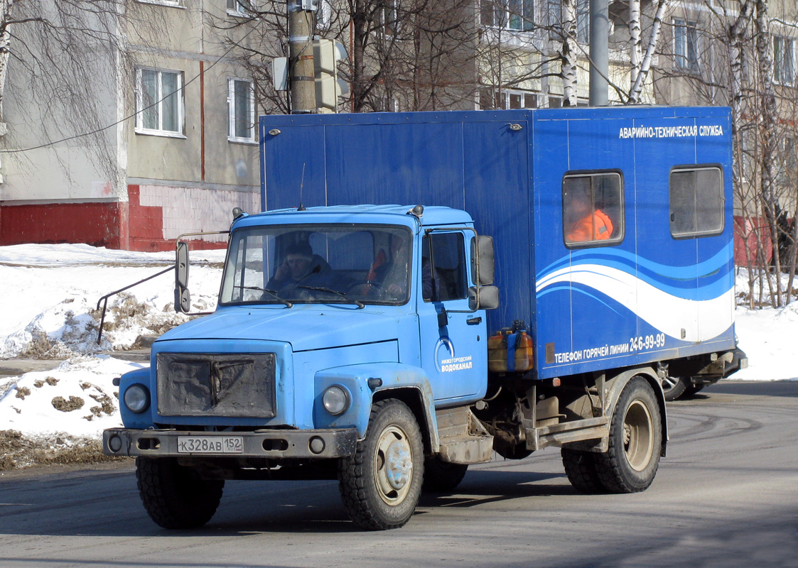 Нижегородская область, № К 328 АВ 152 — ГАЗ-3309