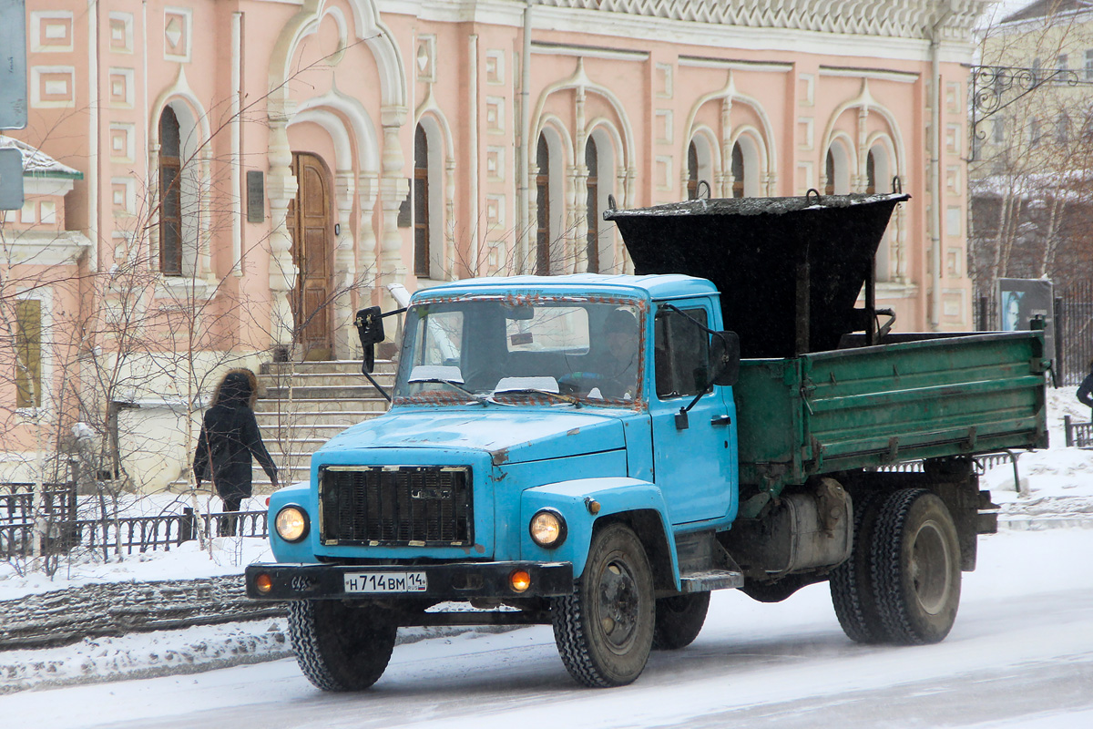 Саха (Якутия), № Н 714 ВМ 14 — ГАЗ-33072