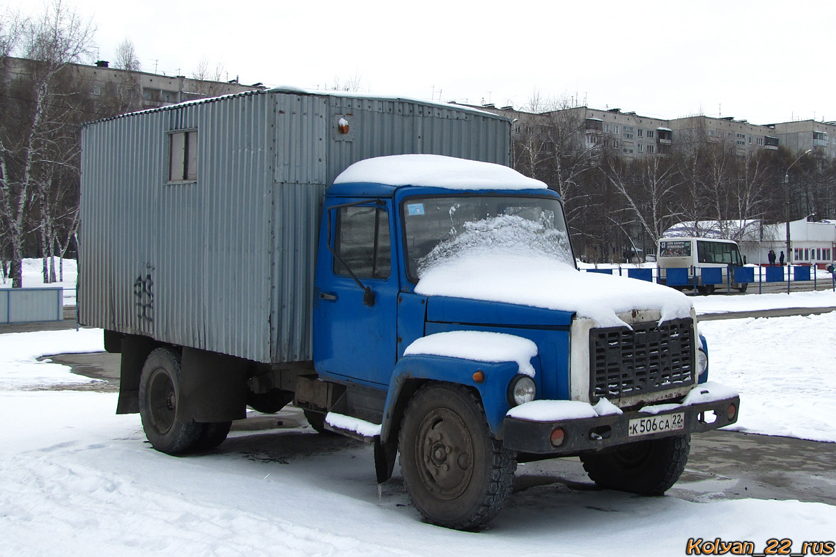 Алтайский край, № К 506 СА 22 — ГАЗ-33073