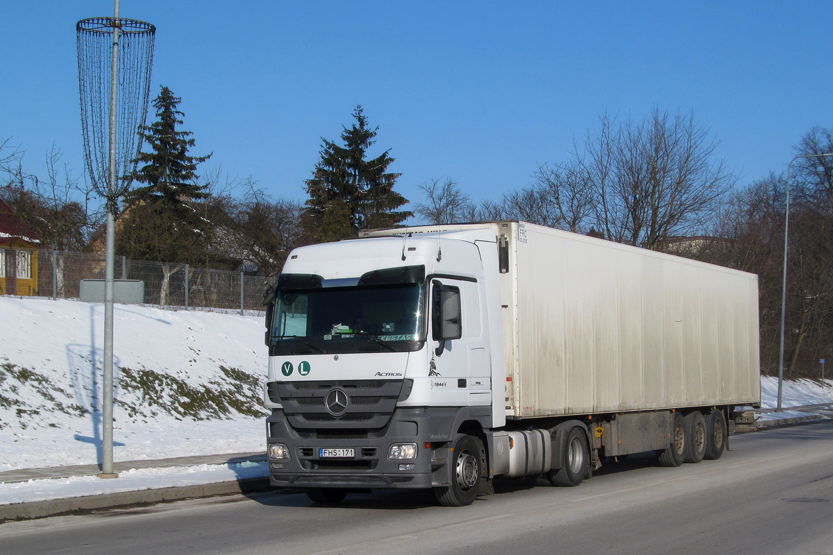 Литва, № FHS 171 — Mercedes-Benz Actros ('2009) 1844