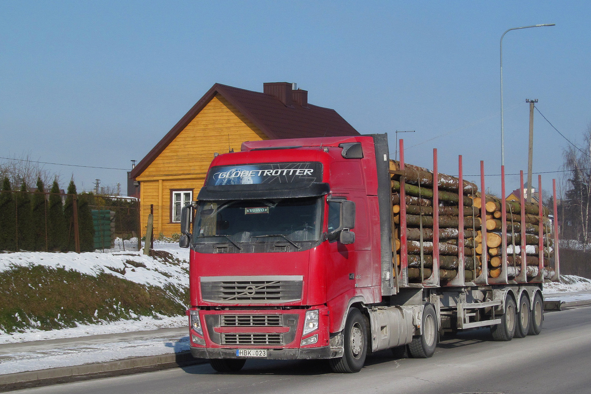 Литва, № HBK 023 — Volvo ('2008) FH.460