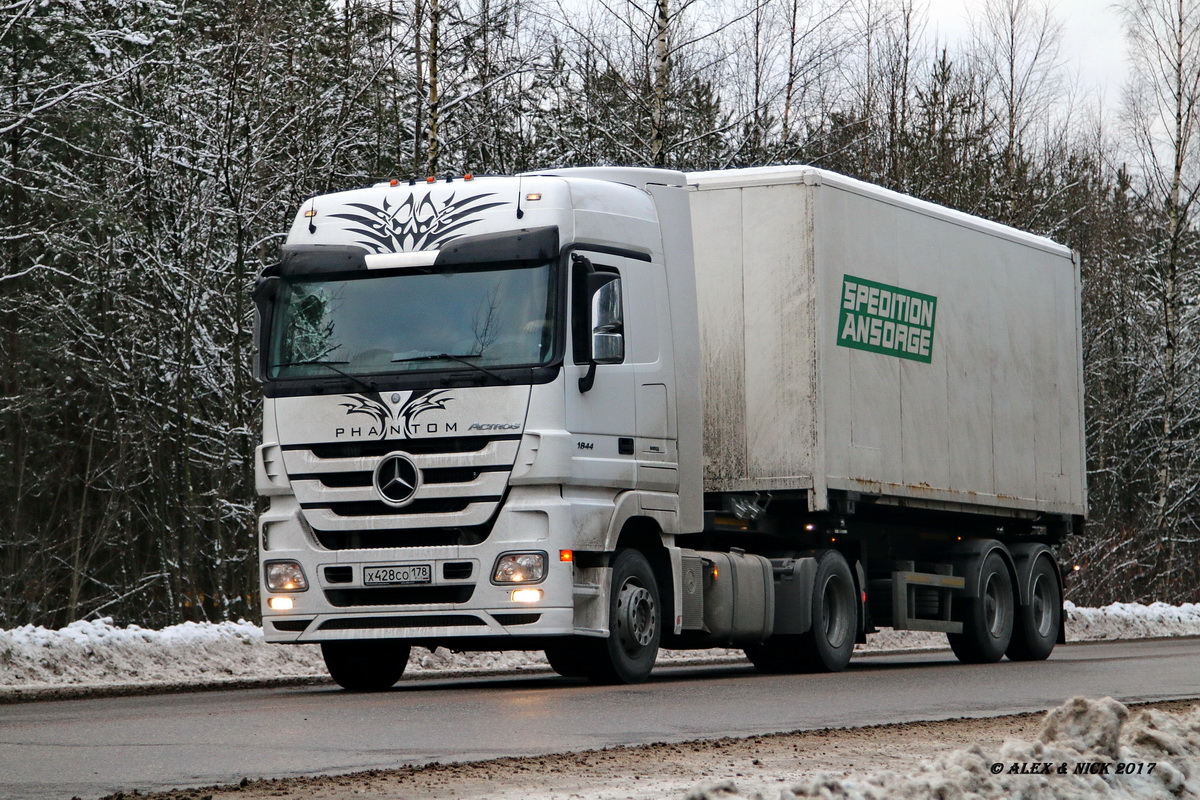 Санкт-Петербург, № Х 428 СО 178 — Mercedes-Benz Actros ('2009) 1844