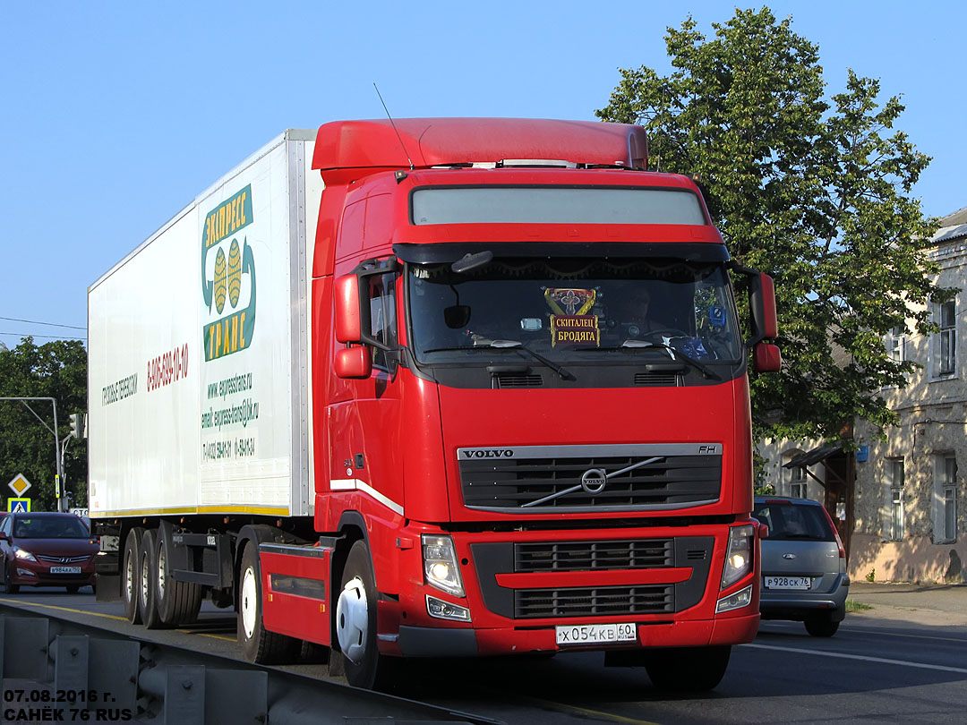 Псковская область, № Х 054 КВ 60 — Volvo ('2008) FH.500