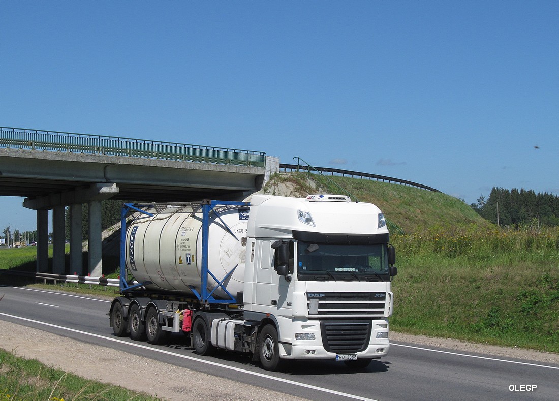 Латвия, № HO-3388 — DAF XF105 FT