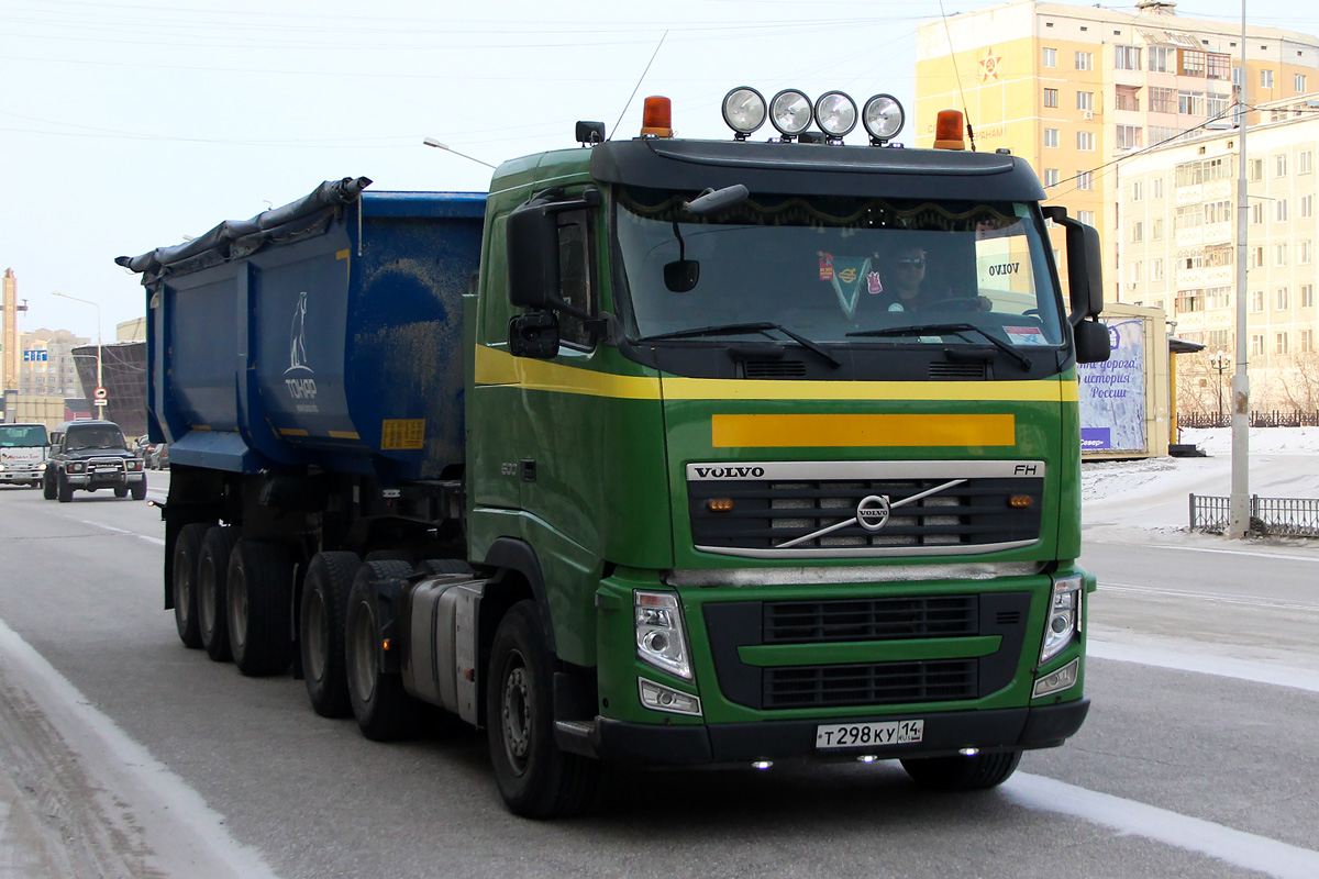 Саха (Якутия), № Т 298 КУ 14 — Volvo ('2008) FH.500