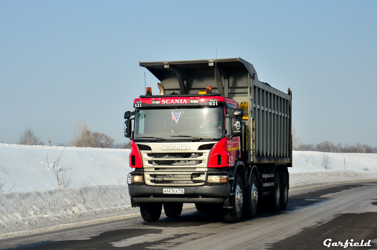 Кемеровская область, № А 421 ЕХ 142 — Scania ('2011) P440