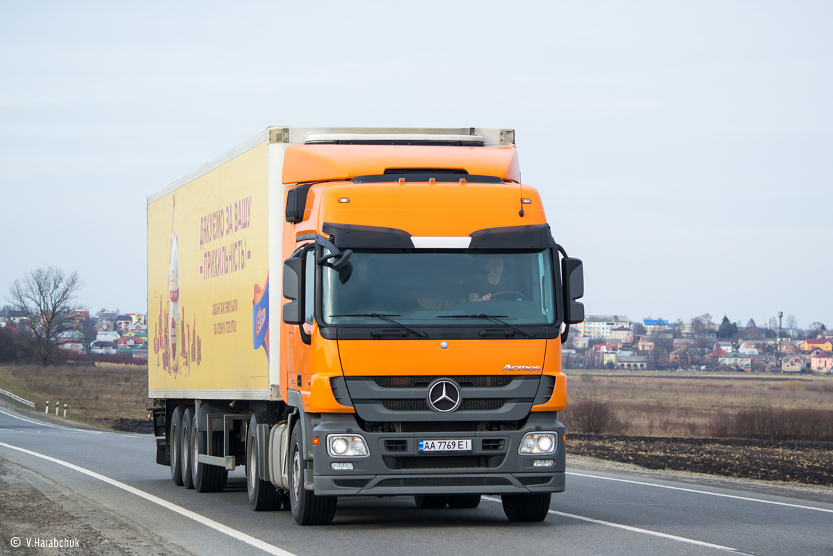 Киевская область, № АА 7769 ЕІ — Mercedes-Benz Actros ('2009) 1841