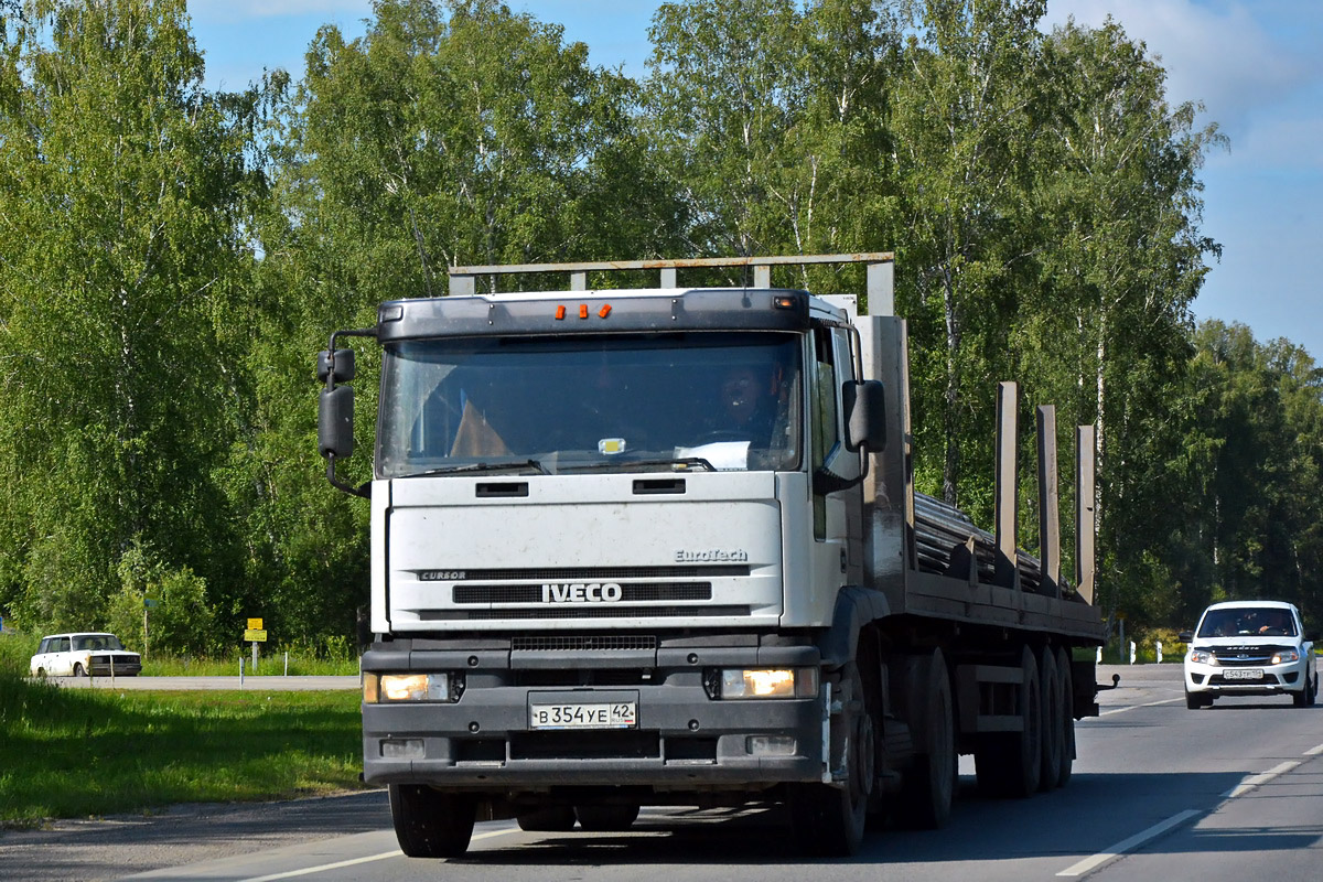 Кемеровская область, № В 354 УЕ 42 — IVECO EuroTech