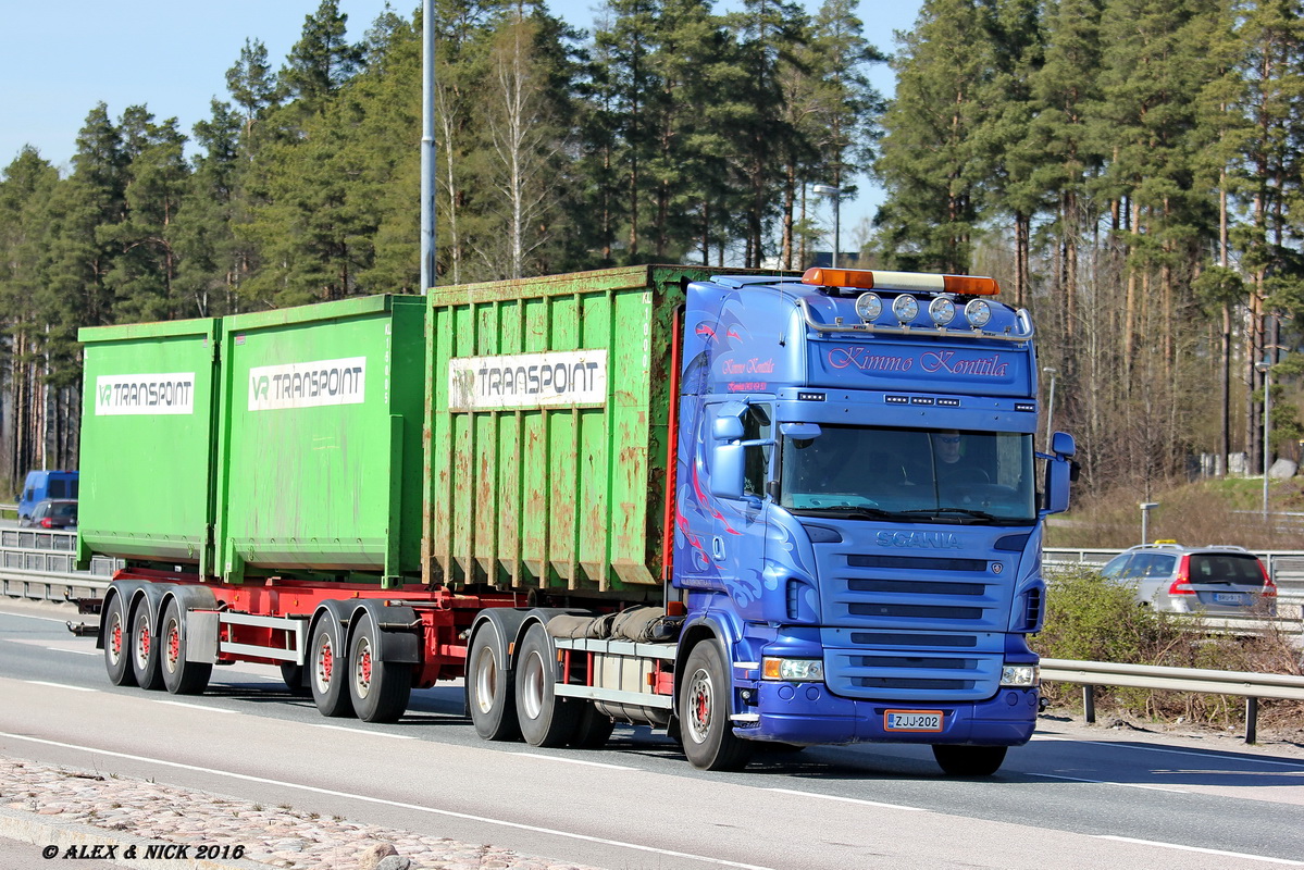 Финляндия, № ZJJ-202 — Scania ('2004, общая модель)