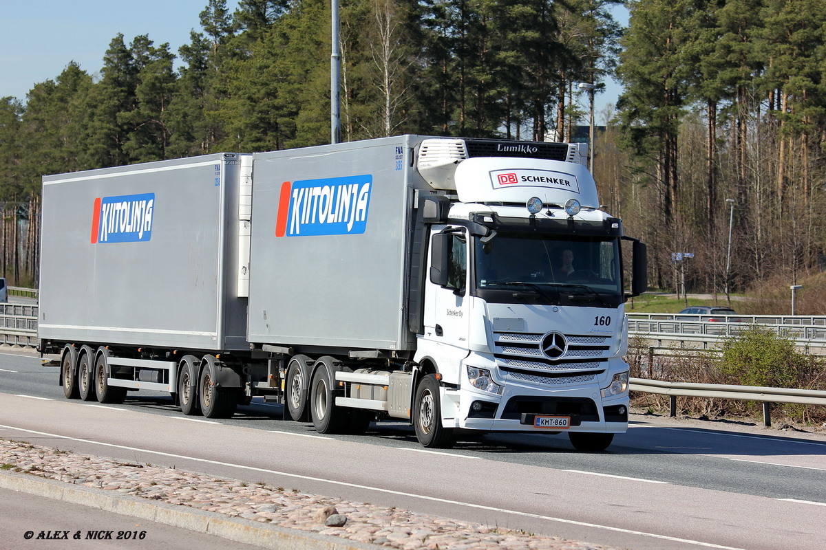 Финляндия, № 160 — Mercedes-Benz Actros ('2011) 2551