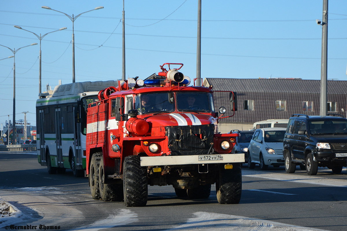 Саха (Якутия), № У 172 УУ 14 — Урал-5557