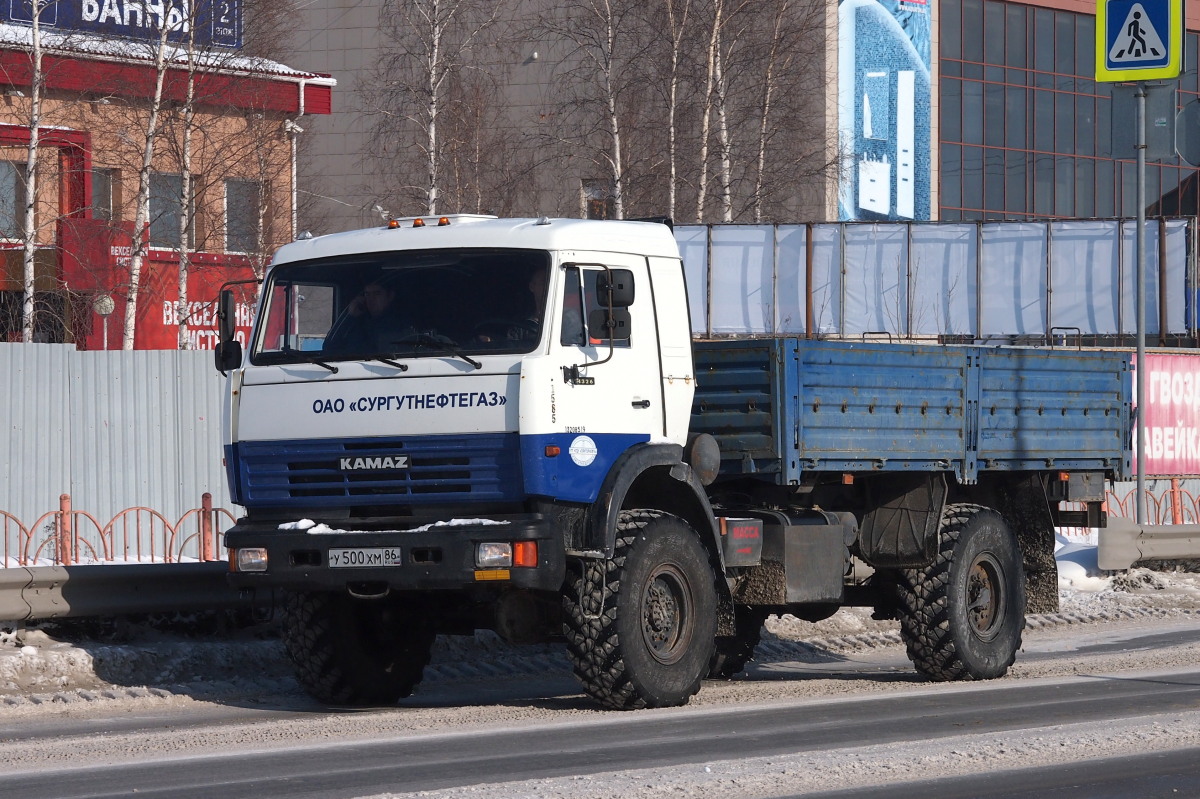 Ханты-Мансийский автоном.округ, № У 500 ХМ 86 — КамАЗ-4326-15 [43260R]