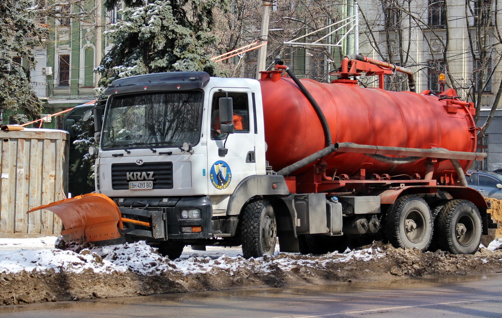 Одесская область, № ВН 4393 ВО — КрАЗ (общая модель)