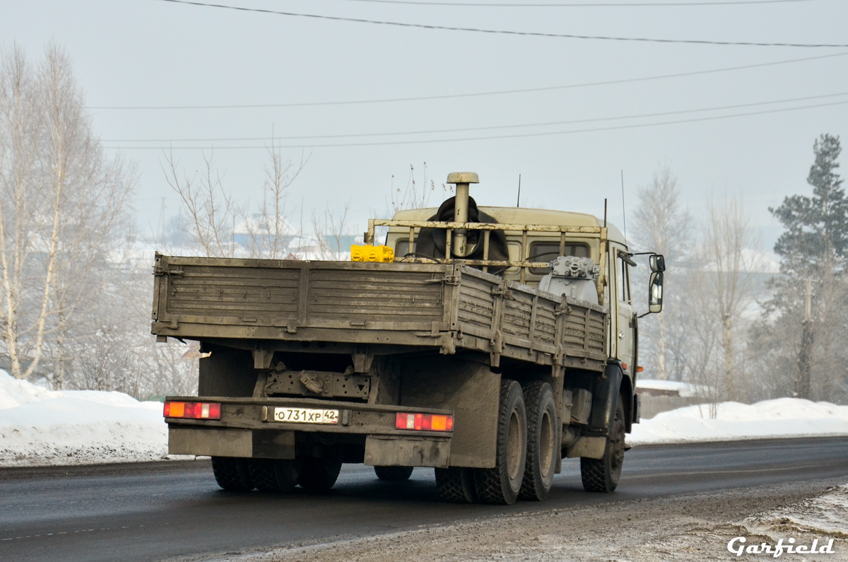 Кемеровская область, № О 731 ХР 42 — КамАЗ-53215 [532150]